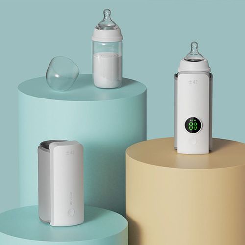 2025 New Design USB Rechargeable Baby Heated Bottle Warmer