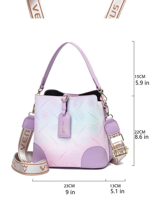 New style trendy simple and stylish atmospheric crossbody shoulder bag manufacturer foreign trade handbag large capacity ladies 2025 14 sales