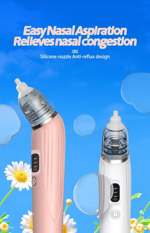 New anti-backflow electric nasal aspirator for infants and young children