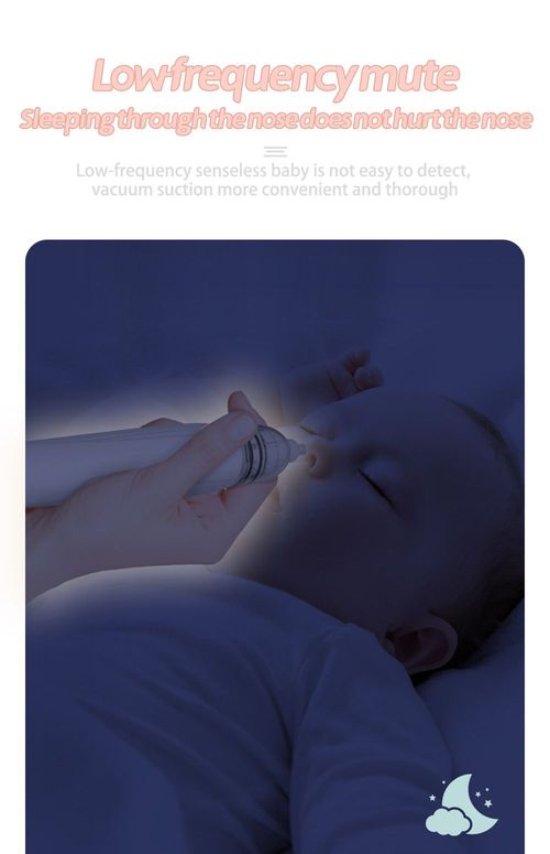 New anti-backflow electric nasal aspirator for infants and young children