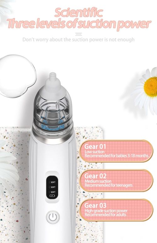 New anti-backflow electric nasal aspirator for infants and young children