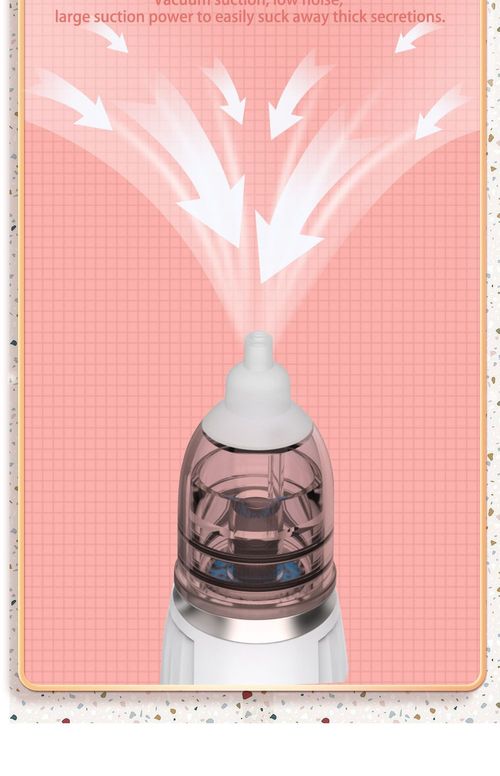 New anti-backflow electric nasal aspirator for infants and young children