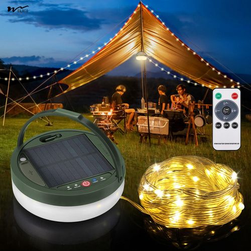 LED camping tent solar atmosphere light