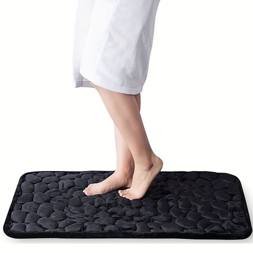 Simple toilet door mat bathroom non-slip floor mat toilet absorbent foot mat