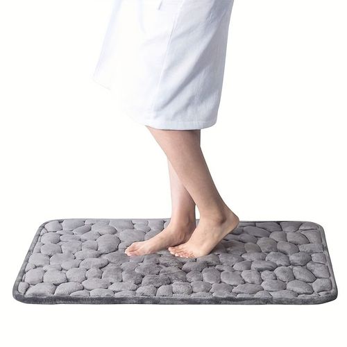 Simple toilet door mat bathroom non-slip floor mat toilet absorbent foot mat