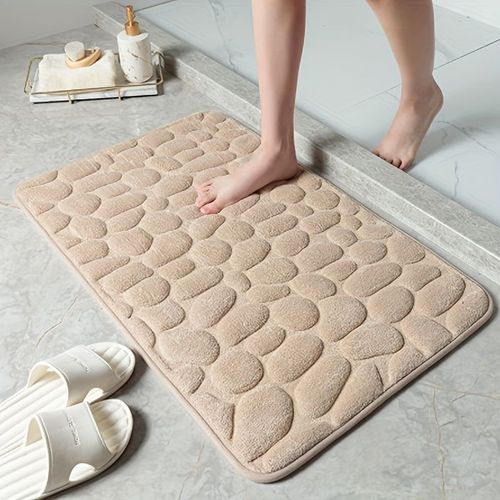 Simple toilet door mat bathroom non-slip floor mat toilet absorbent foot mat