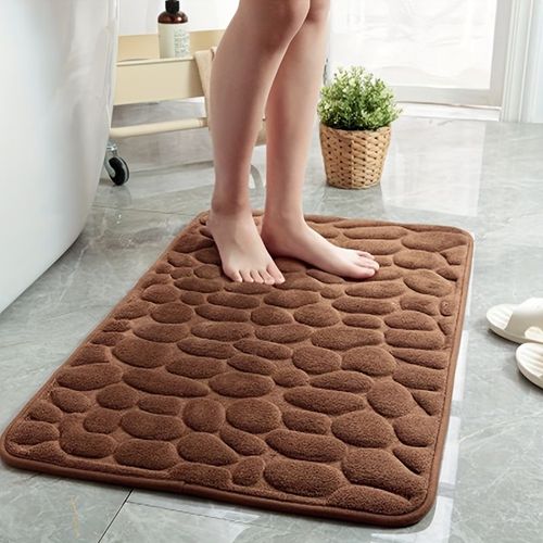 Simple toilet door mat bathroom non-slip floor mat toilet absorbent foot mat