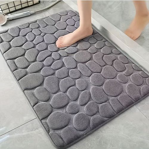 Simple toilet door mat bathroom non-slip floor mat toilet absorbent foot mat