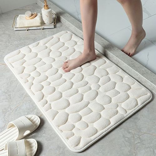Simple toilet door mat bathroom non-slip floor mat toilet absorbent foot mat