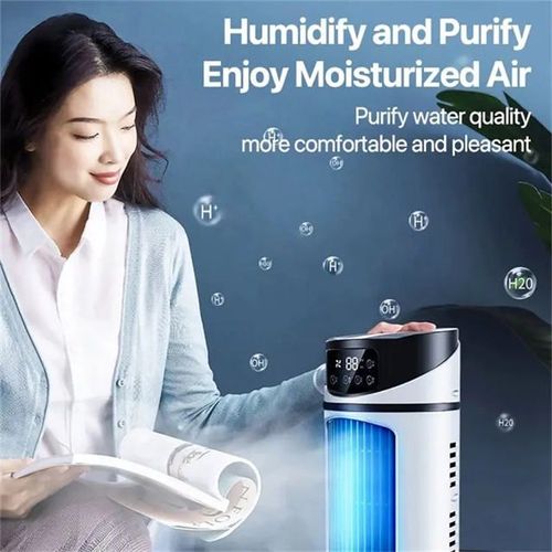 Portable Remote Control Mini Air Conditioner Summer Air Cooler Fan