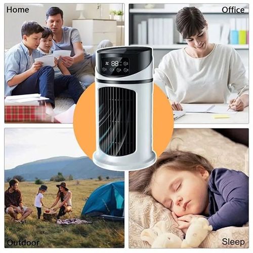 Portable Remote Control Mini Air Conditioner Summer Air Cooler Fan