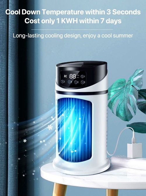 Portable Remote Control Mini Air Conditioner Summer Air Cooler Fan