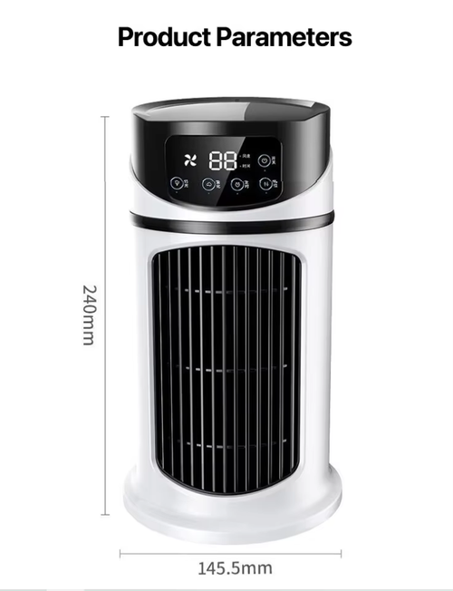 Portable Remote Control Mini Air Conditioner Summer Air Cooler Fan