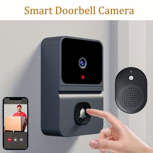 Smart WiFi Doorbell, Wireless Security Camera