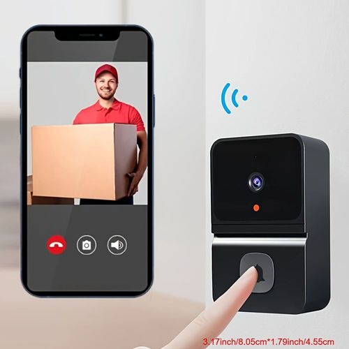 Smart WiFi Doorbell, Wireless Security Camera