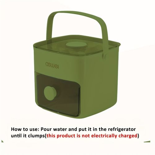 Easy Press Ice Cube Molds - Large Capacity, Double Layer 48 Ice Cubes