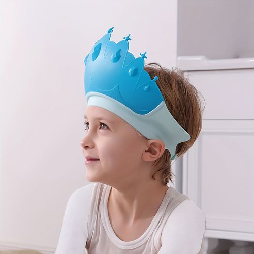 Kids Resistant Ear Shower Cap - Waterproof, Adjustable Shower Cap