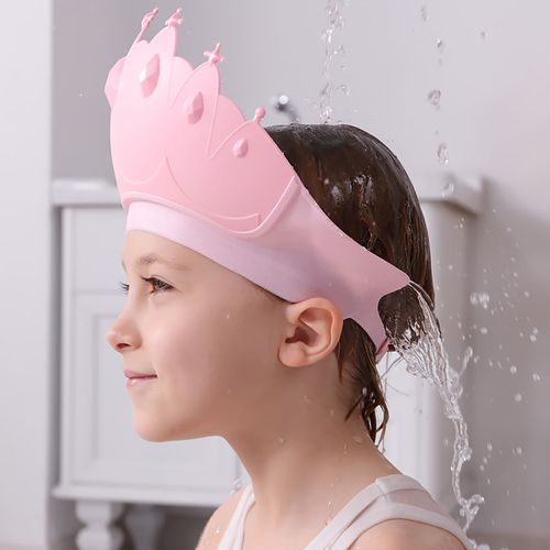 Kids Resistant Ear Shower Cap - Waterproof, Adjustable Shower Cap