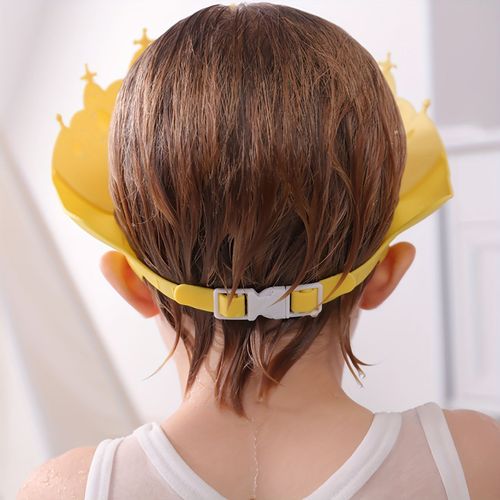Kids Resistant Ear Shower Cap - Waterproof, Adjustable Shower Cap