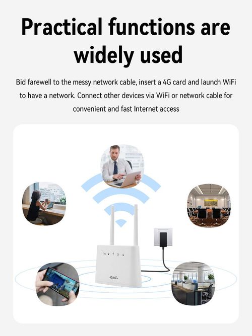4G CPE ROUTER home WiFi wireless routing shared network port plug-in card R311 4g wireless router