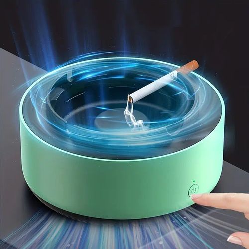 Smart ashtray purification, instantly eliminates secondhand smoke and odor