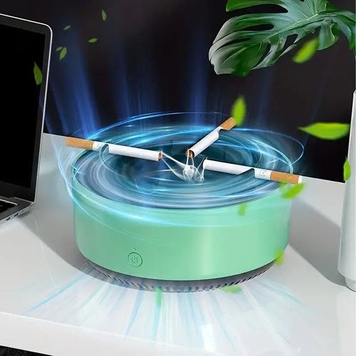 Smart ashtray purification, instantly eliminates secondhand smoke and odor