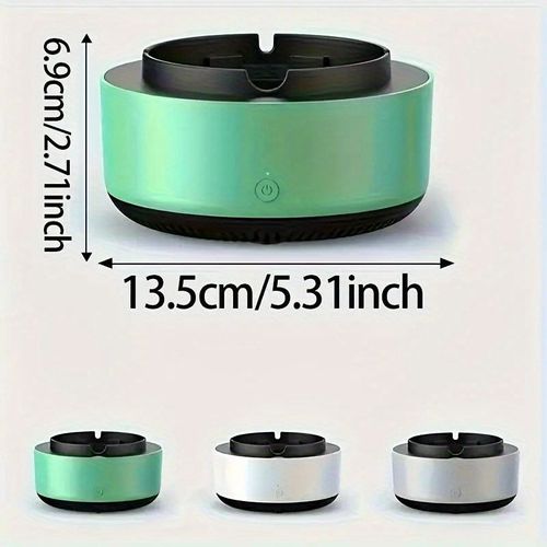 Smart ashtray purification, instantly eliminates secondhand smoke and odor