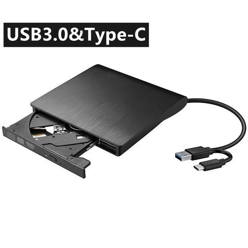 USB & Type-C DVD Burner Blu-ray Player Burner Universal Optical Drive