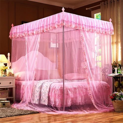 2025 new style floor-standing palace mosquito net three doors