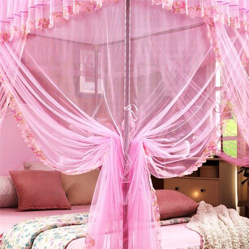 2025 new style floor-standing palace mosquito net three doors