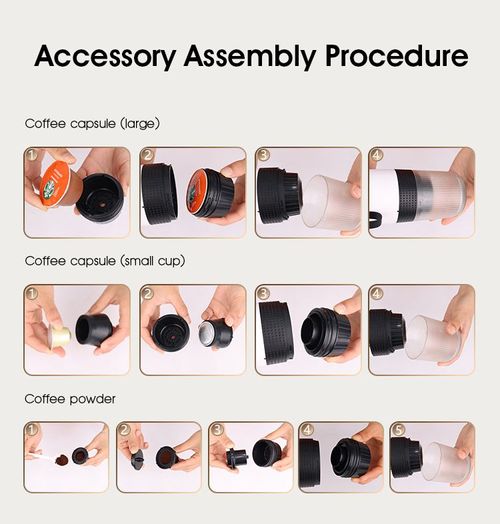 Home Travel Automatic Machine Hot and Cold Brewing Cafe Multifunctional 3 in 1 Portable Mini Espresso Handheld Capsule Coffee Machine