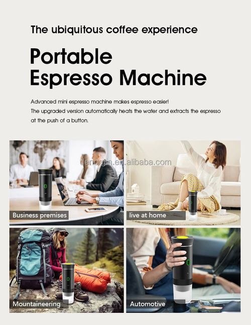 Home Travel Automatic Machine Hot and Cold Brewing Cafe Multifunctional 3 in 1 Portable Mini Espresso Handheld Capsule Coffee Machine