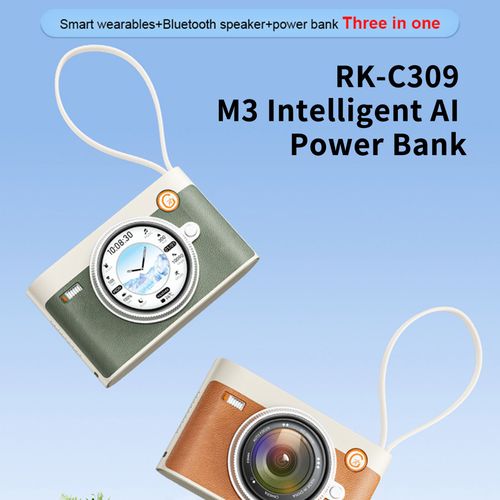 Smart AI power bank Smart AI power bank 10000 mAh built-in line mobile power large capacity