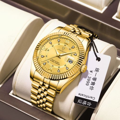 Luminous Men's Quartz Watch Stainless Steel Strap