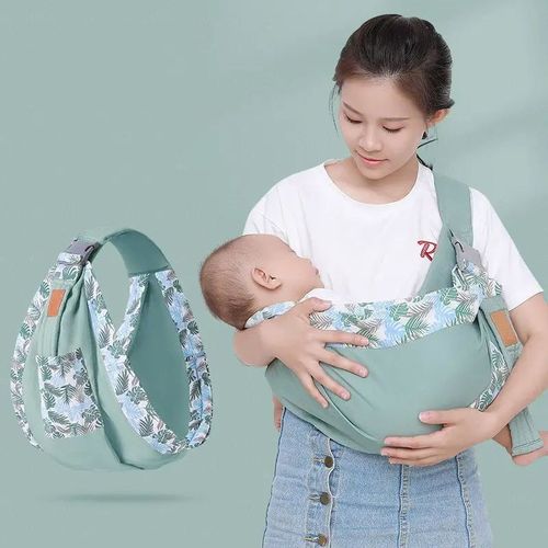 Summer Breathable Baby Swaddle Ergonomic Side Hug Baby Sling Carrycot