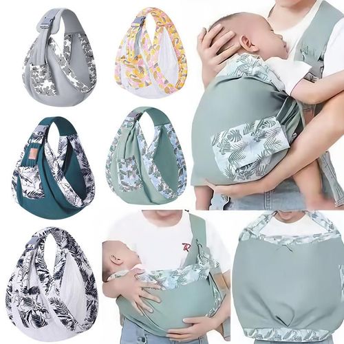 Summer Breathable Baby Swaddle Ergonomic Side Hug Baby Sling Carrycot