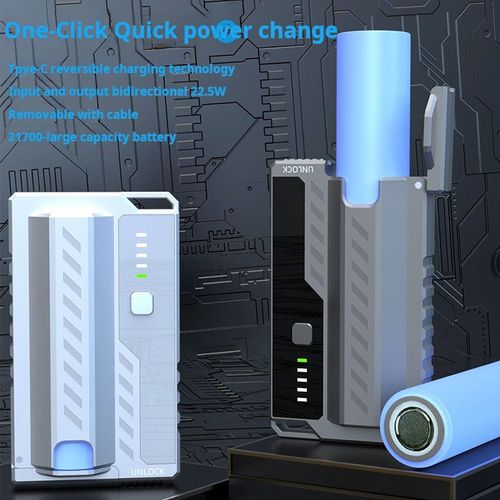 Popular Interchangeable Clip Power Pack Mech Module 5000 Mini Portable Mobile Power Pack