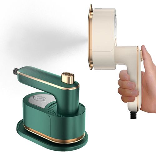 Handheld clothes steamer supports wet and dry ironing with anti-scald base for travel home and office electronic iron