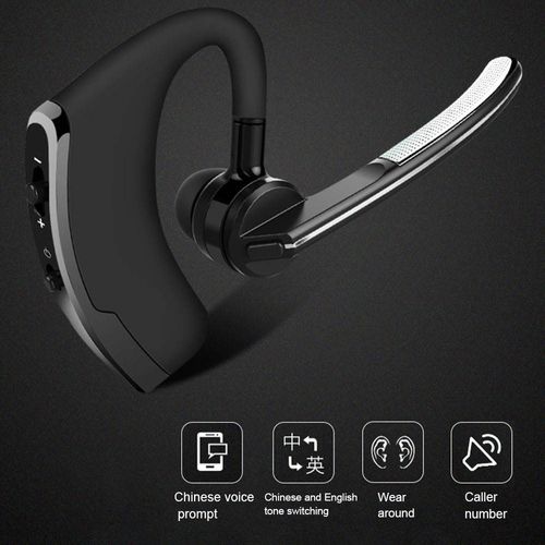 Wireless Bluetooth 5.0 Music Headphones Single Sports Stereo Earphones Hands-free Headset for Mobile Phone iPhone Samsung