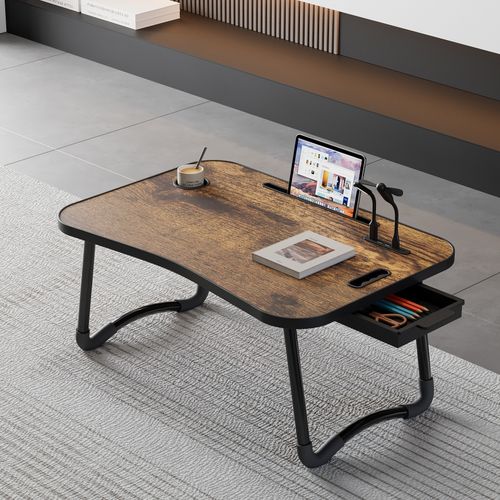 Mesa de quarto multifuncional com mesa dobrável