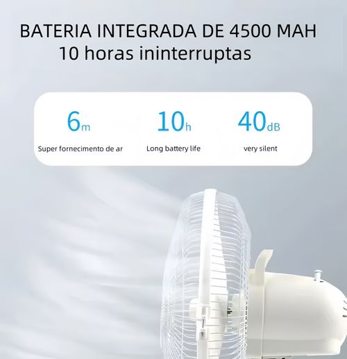 Novo ventilador solar de mesa com 3 velocidades, ventilador solar silencioso, bateria recarregável, alimentado por USB, ventilador solar de mesa