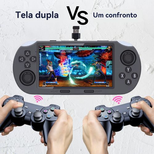 Nova consola de jogos PSP SF3000 com ecrã grande de 4,5 polegadas e joystick duplo