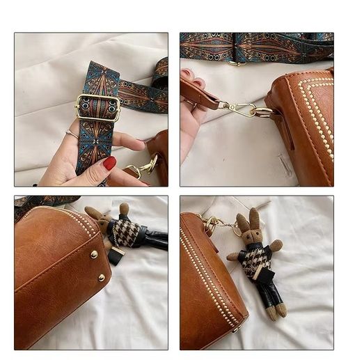 Bolsa de ombro de senhora em pele 2025 personalizada, vintage, luxuosa, designer, bolsa de ombro larga, saco, balde