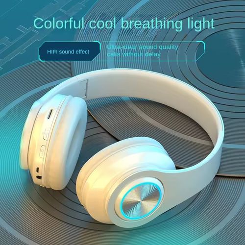 Luminous Bluetooth Headset Headset Heavy Bass Mobile Phone Wireless Sports Game Gift Headset
