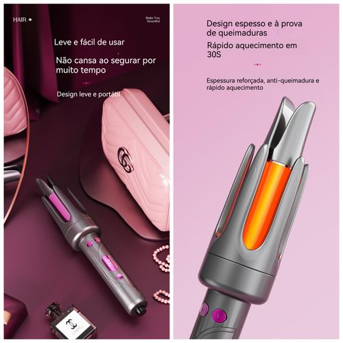 modelador de caracóis com iões negativos