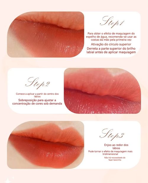 Trendy líquido brilho matte pérola anti-pegajoso caneca lápis 12 cores