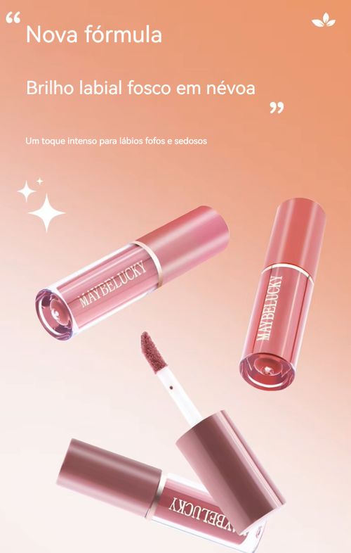 Trendy líquido brilho matte pérola anti-pegajoso caneca lápis 12 cores