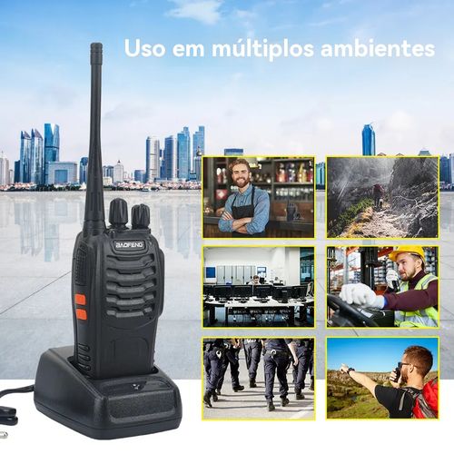 Walkie-talkie multifuncional
