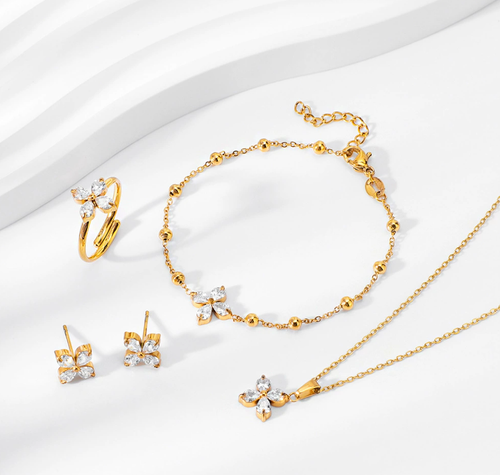 Peça de Jóias de Alta Moda de Niche Tênue em Titânio Sem Correria