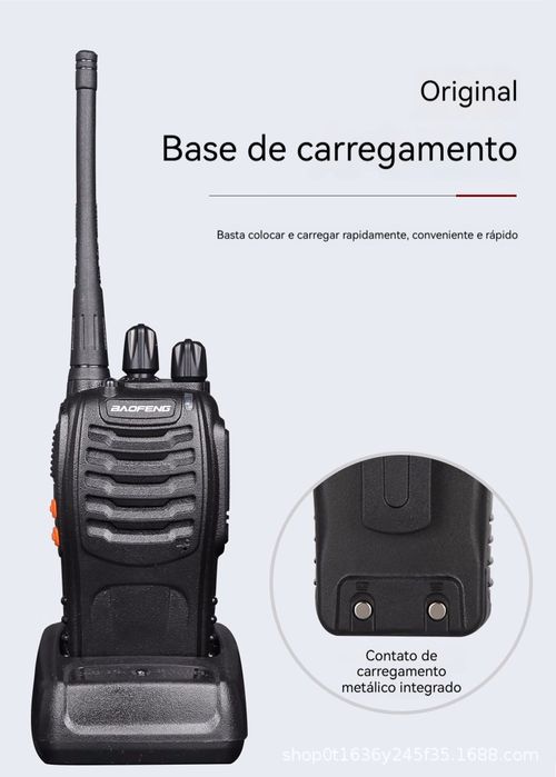 Walkie-talkie multifuncional